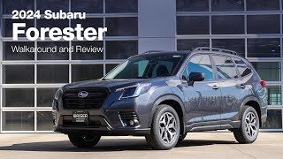 2024 Subaru Forester Premium  Walkaround and Review [upl. by Stier]