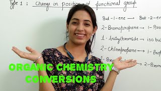 Organic chemistry conversions  trick 1 [upl. by Awad]