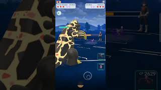 Shiny primal groudon literally smashing grunt 🤩inpokemongo pokemon trendingshorts pokemongo [upl. by Eniawed175]