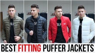 Best Fitting Puffer Jackets For Men In 2018 Asos Only amp Sons Jack amp Jones  More [upl. by Madra]