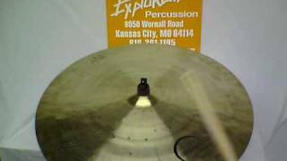 Dream 24quot Bliss Flat Ride Cymbal [upl. by Dirtsa]