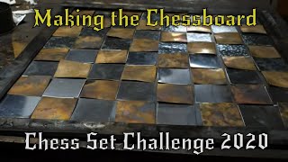 Making the Chessboard  Chess Set Challenge 2020 [upl. by Toolis]