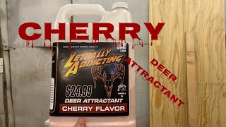 Lethally Addicting Cherry Flavor Deer Attractant [upl. by Dorrej]