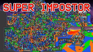 AMONG US but with SUPER IMPOSTOR on POLUS MAP [upl. by Gadmon]