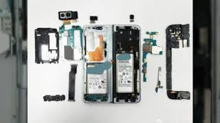 갤럭시 폴드 분해 galaxy fold teardown [upl. by Ydasahc]