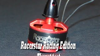 Racerstar Racing Edition 1806 BR1806 2280KV 1804 BR1804 2480KV Thrust test [upl. by Menard]