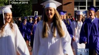 Scituate High School Graduation 2016 [upl. by Haisi123]