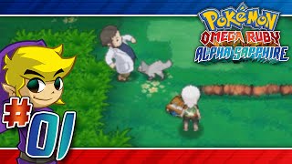 Lets Play Pokemon Omega Ruby  Part 1  A long road ahead [upl. by Reseda]