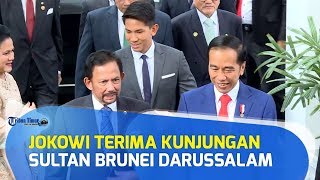 Presiden Jokowi Terima Kunjungan Sultan Brunei Darussalam Istana Merdeka [upl. by Perla652]