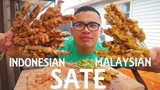 SATE SATAY  Indonesian amp Malaysian Skewered and Grilled Meat [upl. by Diet617]