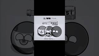 dangerous trio 🇮🇳🇧🇩🇵🇰 ☠️ countryballs cuntryhumans ytshorts edit trending [upl. by Llehsam]