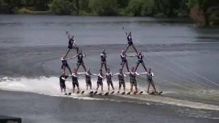 WATER SKI SHOW SKIING excerpts [upl. by Niveg]