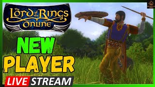 Is Lord Of The Rings The Best CASUAL MMORPG LOTRO Livestream [upl. by Aim]