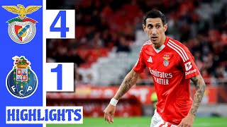 Benfica Vs Porto 41 All Goals And Extеndеd Hіghlіghts  Liga Portugal 2024 [upl. by Konikow]