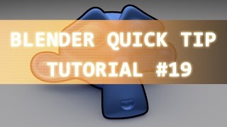 Blender Quick Tip Tutorial 19 CYCLES FREESTYLE EFFECT GERMAN [upl. by Dayiz320]