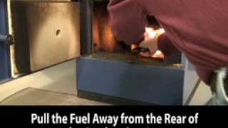 How to Start and Clean a HSTarm Baxi MultiHeat Pellet Boiler [upl. by Hannavas150]