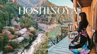 Hoshinoya Kyoto This Incredible Japanese Hotel Welcomes You By Boat  Arashiyama Kyoto [upl. by Airres]