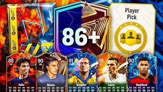 600K ICON PACKS amp 86 HERO PLAYER PICKS 😱 FC 24 Ultimate Team [upl. by Anrehs]