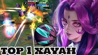 Wild Rift Xayah  Top 1 Xayah Gameplay Rank Season 11 [upl. by Niggem636]