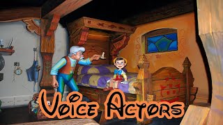 Disneyland’s Pinocchio’s Daring Journey  Voice Actors [upl. by Flanna]