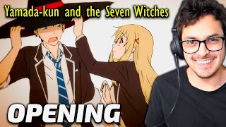 Yamadakun and the Seven Witches OPENING  Kuchizuke Diamond  WEAVER REACCIÓN [upl. by Eninnaej]