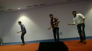 Paisa vasool movie title song dance performance at sidhartha college freshers party 2017 [upl. by Nivert]