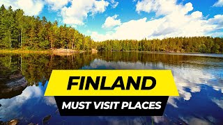 Top 10 Best Places to Visit in Finland 2024  Travel Guide [upl. by Amsirahc433]