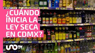 Elecciones 2024 habrá ley seca en CDMX este 2 de junio [upl. by Lotsyrk]