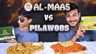 AL  MAAS VS PILAWOOS  NASI GORENG  FOOD REVIEW  SRI LANKAN FOOD  Magu ASMR [upl. by Annayd]