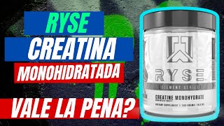 Creatina Monohidratada de Ryse  El SECRETO detrás del Rendimiento en el GYM [upl. by Yhtomiht]