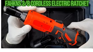 FAHKNS Cordless Electric Ratchet UNBOXING [upl. by Ledua]