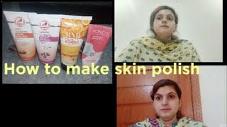 How to make skin polish 💅skinpolish whiteningskinpolish daily makeup afforablemakeup [upl. by Attegroeg]