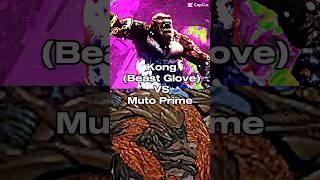 Kong 2024 vs Muto Prime godzilla ￼ [upl. by Akenot414]