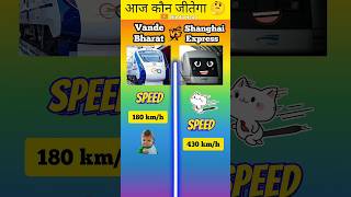 Vande Bharat vs Shanghai Express ⁉️ shorts [upl. by Seeto]