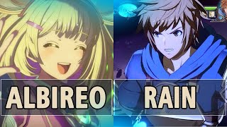 GBVSR🔥Albireo Vikala Vs RAIN Gran🔥 High Level Gameplay [upl. by Burack]