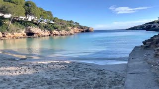 Cala d’Or 💙 Cala Esmeralda 🏖️ Sommerfeeling pur 💙 türkis amp kristallklares Wasser 🇪🇸 Mallorca 💙 [upl. by Mays]