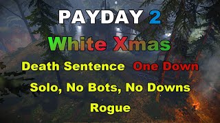 Payday 2  White Xmas  DSOD  Solo NoBots Downs 2nd joker  Rogue [upl. by Cort]