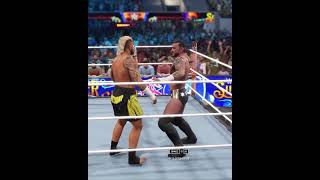 CM Punk vs Solo Sikoa Finishers wwe johncena wwe2k23game [upl. by Cathe]