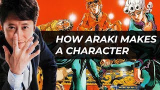 How Hirohiko Araki Makes a Character [upl. by Gnoy]