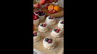 Perfect Lemon Curd Pavlova Secrets to a Fluffy Meringue [upl. by Karlotte]