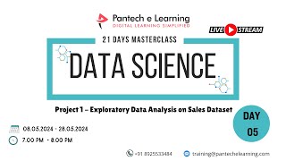 Day 05  Project 1  Exploratory Data Analysis on Sales Dataset  Pantech eLearning [upl. by Cerracchio]