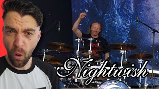 quotUK Drummer REACTS to Kai Hahto Nightwish Drumcam Wishmaster REACTIONquot [upl. by Adler]