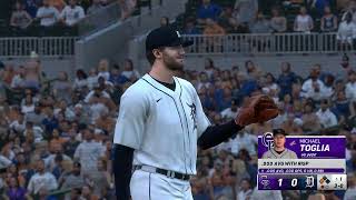 MLB The Show 24  Colorado Rockies vs Detroit Tigers [upl. by Llenal]