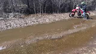 2 CRF450Ls having fun [upl. by Eelibuj]