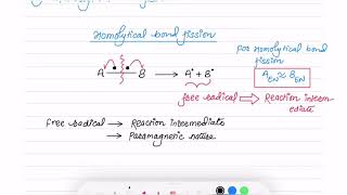 LECTURE1 ON RXN MECHANISMCLEAVAGE OF COVALENT BONDHOMOLYTIC amp HETEROLYTIC BOND FISSION BY SANTOSH L [upl. by Elac302]