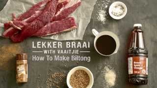 How to make Biltong [upl. by Nosnor]