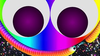 Slitherio  RAINBOW SKIN GamePlay  SPECIAL SKIN Release  World Record CODE UPDATE [upl. by Ecart]