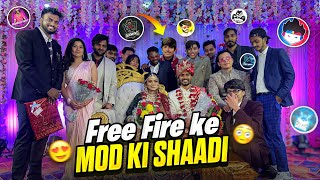 Free Fire Admin Ki Shaadi Vlog 😍 Meeting All Youtubers In Shaadi 😱 [upl. by Derna]