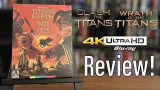 Clash of the Titans 2010 amp Wrath of the Titans 2012 4K UHD Bluray Review [upl. by Ielak]