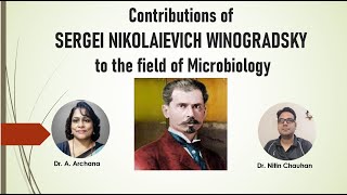 Contributions of Sergei Nikolaievich Winogradsky to the field of microbiology [upl. by Metabel]